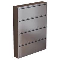 莱衡居 翻斗鞋柜 4层/个