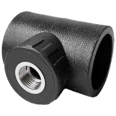 云型巨 PE内丝三通 PE管配件饮用水自来水管硬管配件 25*4分(1/2) 单位:个