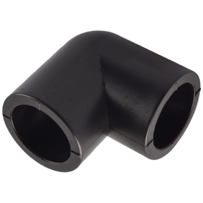 云型巨 PE弯头90° PE管配件饮用水自来水管硬管配件 20mm 单位:个