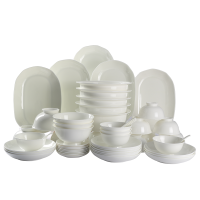 北国风光 骨瓷白雪公主餐具套装 TS-0054 套