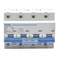 赛驰科技(SAICKG) SCK3-125/4 4P C125 低压空气开关 (单位台) 蓝白