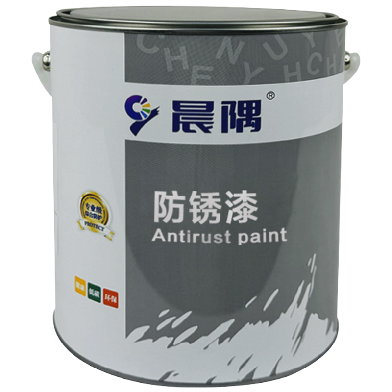 晨隅醇酸防锈通用底漆黑4kg/桶