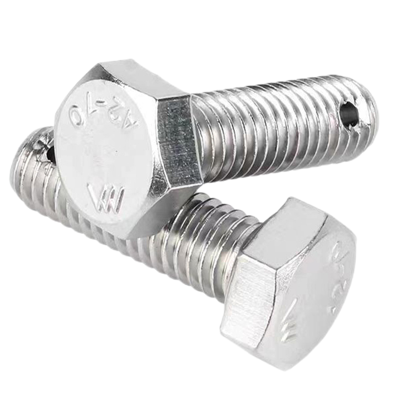 帕尔永固 六角头螺杆带孔螺栓A-B级16*100 个