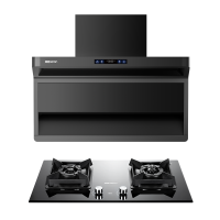 帅康(sacon)Y856+E8T01F烟灶套餐顶侧双三吸26立方厨电套装7字型变频吸油烟机燃气灶抽油烟机灶具套餐天然气