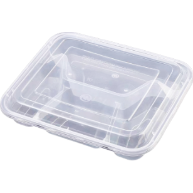 特昂优选 一次性餐盒 150个 四格 箱