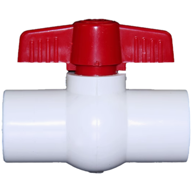 云型巨 PVC-U给水管球阀 PVC给水管配件球阀阀门 63mm 单位:个