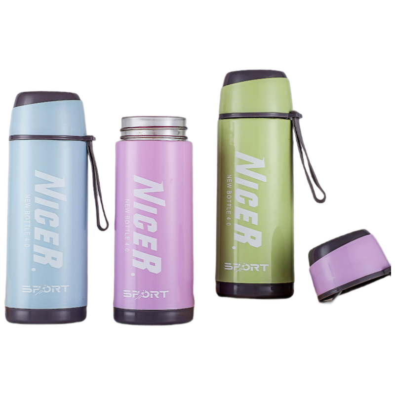 厨小姐严选运动双层玻璃杯500mlCXJ3612/个(颜色请备注)