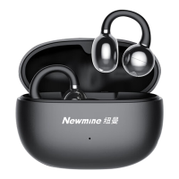 纽曼蓝牙耳机主动降噪入耳式低延迟TWS-X3 pro(颜色随机)