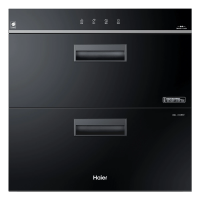 海尔(Haier)消毒柜嵌入式ZQD100F-12LCS1消毒碗柜嵌入式家用100L容量奶瓶消毒紫外线光波巴氏消毒0臭氧
