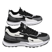 回力(Warrior)男鞋网面休闲运动工作劳保潮软底跑步老爹鞋百搭