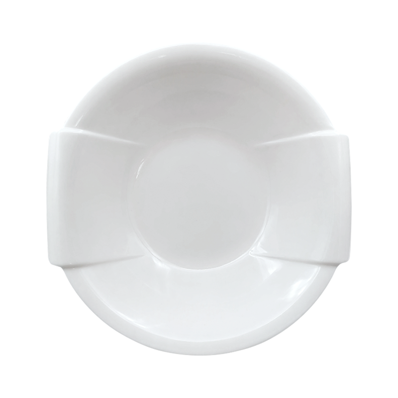 晏邦 密胺餐具 大汤碗双耳 10.5寸 266*260*70mm 1个