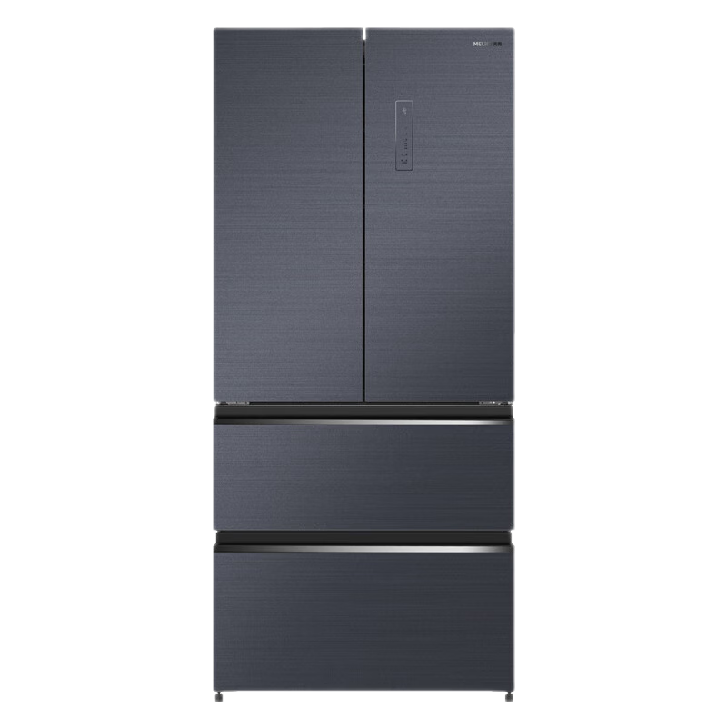 美菱546WP9B法式多门十分净风冷无霜一级能效全空间除菌多谱养鲜智能家用电冰箱 BCD-546WP9B 星云墨