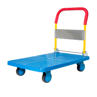 端固 平板车手推车 90*60cm 5寸静音橡胶轮 5E-90/个