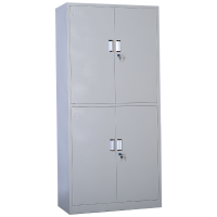 东业家具 钢制柜文件柜对双节铁皮柜子DY-21G 850*390*1850 台