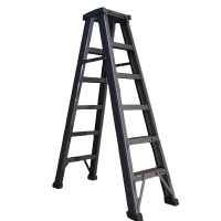 吉迎尚品 人字梯折叠伸缩铝合金梯子 6步款 个