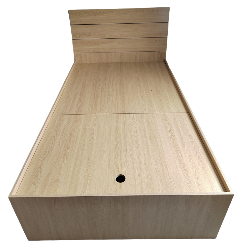 澜雅帝斯实木高箱床2000*1200*450mm(张)