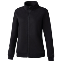 特步针织上衣978428068001 正黑色(女)