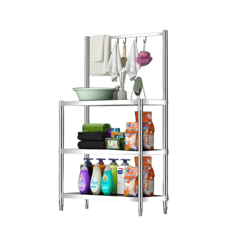 沣涢 不锈钢脸盆架 三层100cm 个