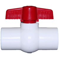 云型巨 PVC-U给水管球阀 PVC给水管配件球阀阀门 40mm 单位:个