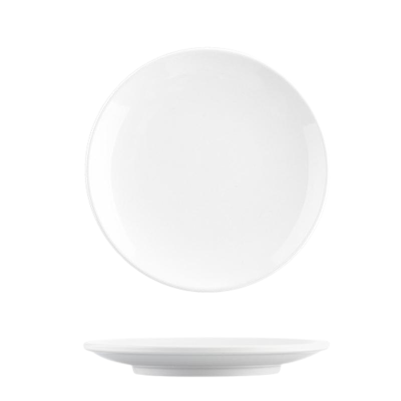 东升美辰 浅盘9寸白色密胺 DS-BH120 个