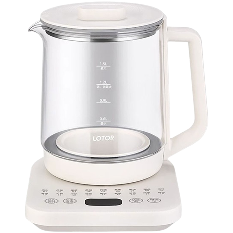 LOTOR养生壶滤筒款1.5L办公室电茶壶烧水壶WH16-GLTK