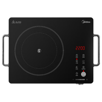 美的(Midea)电磁炉电陶炉围炉煮茶电磁灶火锅炉电池炉2200W大功率家用烧水炒菜低辐射不挑锅具HST2208