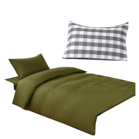 兴达贝妮梦百支贡缎惬意生活四件套中号被套200*230床单270*245枕套48*74*2/套