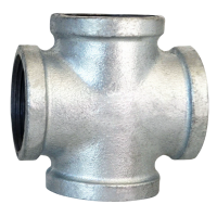 OVN 镀锌内丝等径四通 1.5寸 DN40国标加厚 个