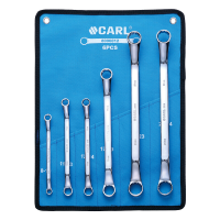 卡尔 航空级全抛光双梅花扳手组套