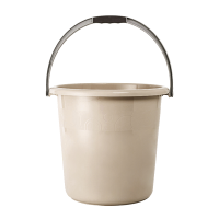 奇桄烁水桶+脸盆+水瓢杏色小号组