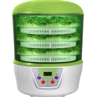 豆芽机家用小型发豆牙黄豆生绿豆芽种芽菜盆全自动智能发芽罐_樱花紫带功能