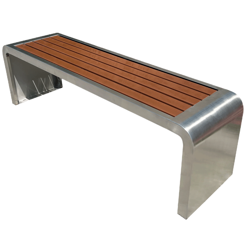 鑫睿辉 不锈钢公园椅 1.8m无靠背 张