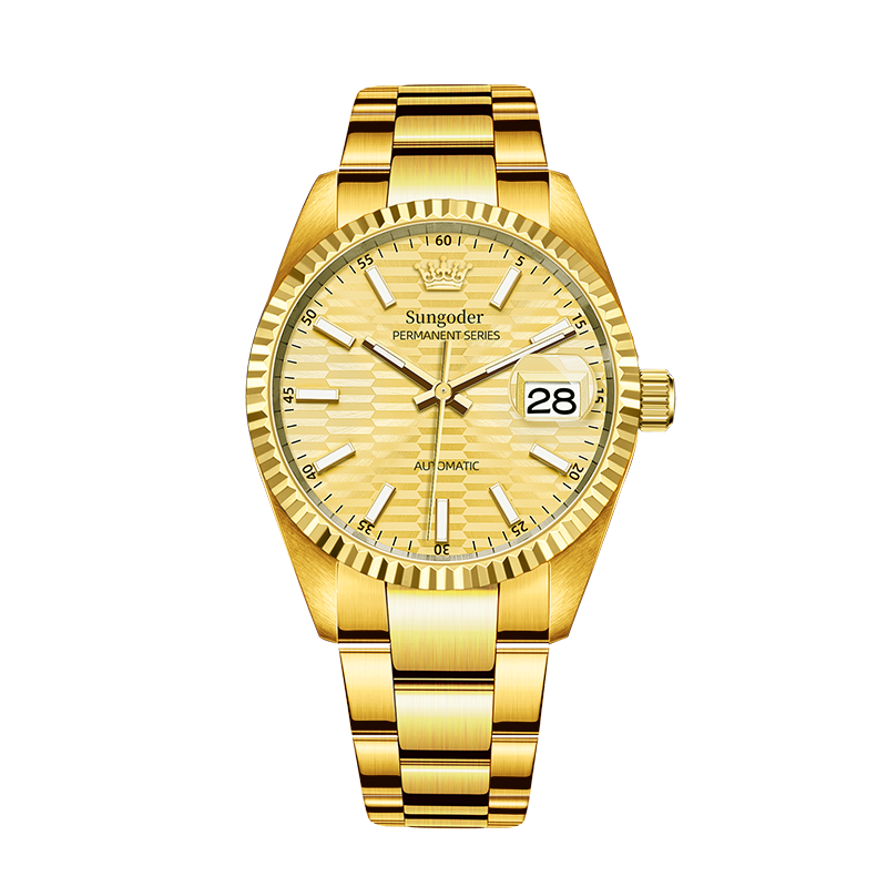 Sungoder奢华日志系列商务手表高档男士自动机械腕表