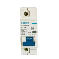 赛驰科技(SAICKG) SCK3-125/1 1P C100 低压空气开关 (单位台) 蓝白