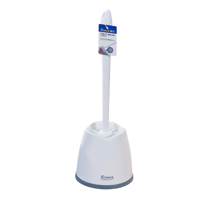 茶花 花蕊式套装马桶刷 马桶刷+底座/套