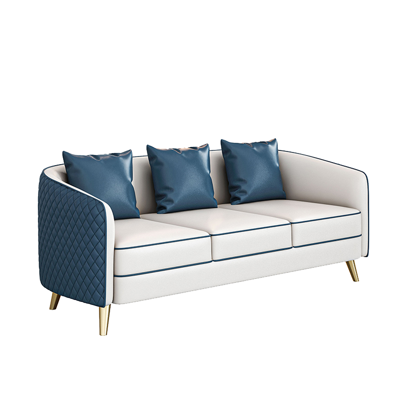 圣承启 会议沙发 蓝3张