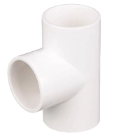 盛京联硕 PVC给水三通 公称内径125mm 正三通 个