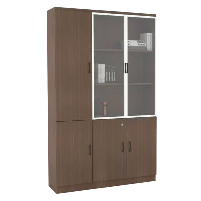 广顺泰 三门木制书柜 SG-422 1200*400*2000mm 组