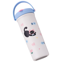 厨小姐花茶多巴胺316不锈钢带茶仓吸管便携随手保温杯650ml CXJ-1039/个