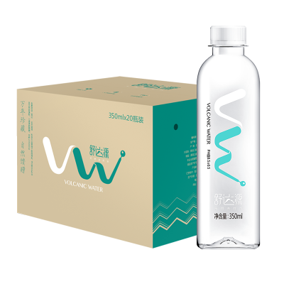 舒达源克东天然苏打水 350ml*20瓶装 天然无糖弱碱性 可加热 配送上门 新日期