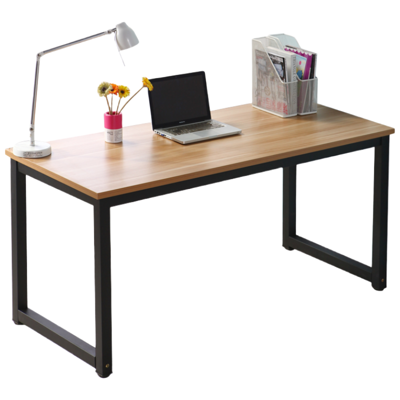 锦北 简易电脑桌台式家用书桌简约现代桌子卧室写字台学习桌办公桌颜色备注可以备注到收货地址后面 加厚加固180长50宽74