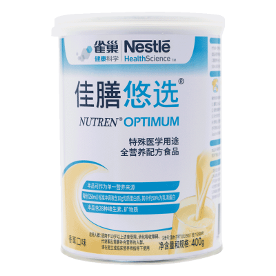 佳膳悠选 特殊医学用途全营养配方食品 400g 特殊医学用途全营养配方食 雀巢健康