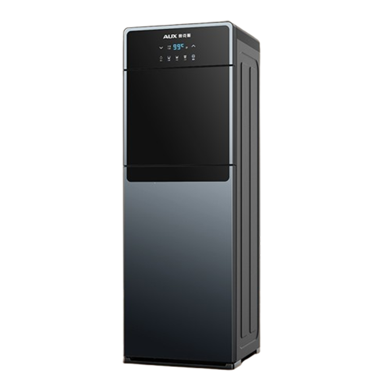 奥克斯(AUX)即热式饮水机家用自动智能下置水桶速热一体立式_蓝灰色冰温热