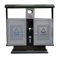 欧胜莱 户外垃圾桶 100*40*100CM 个