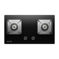 华帝百得(BEST) QE29可调节燃气灶 铝炉头 5.2kW钢化玻璃煤气灶 超大火力蝴蝶大火力灶 天然气