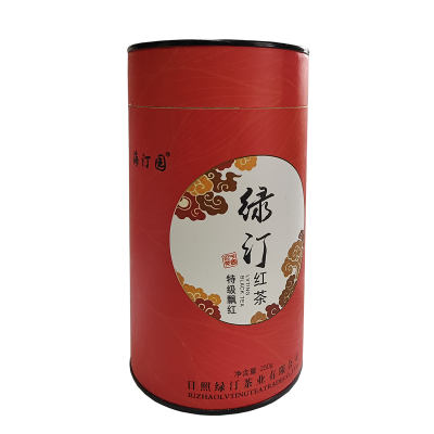 海汀园特级红茶飘红250g 桶