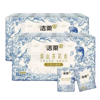 洁柔纸手帕(滇山茶花超迷你)6片4层 (30包装)*3条