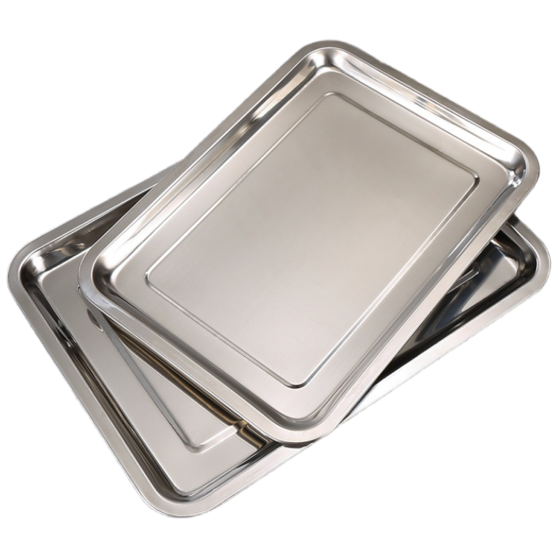 厨小姐不锈钢食堂蒸饭盘32*22*2cm CXJ-08337/个