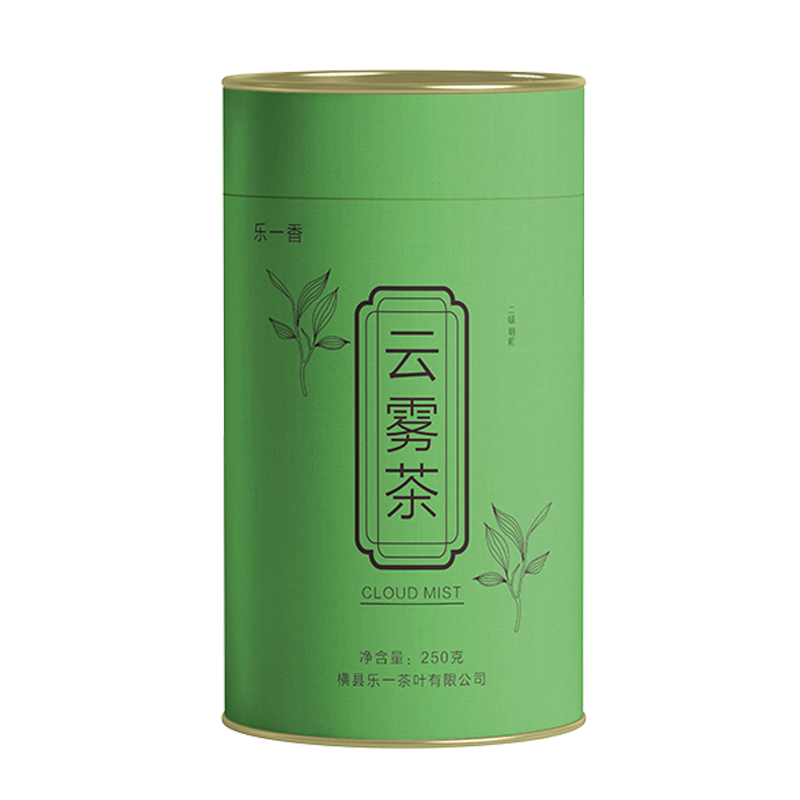 乐一香二级明前云雾茶250g罐装