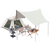 尚烤佳户外帐篷天幕公园速开帐篷防晒遮阳棚谧境帐篷SKJ-416